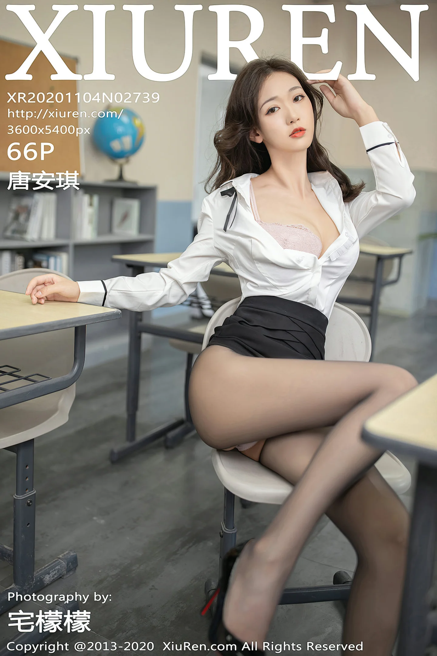 [XiuRen秀人网]No.2739_嫩模唐安琪唱诗班老师主题开档黑丝裤袜秀蕾丝内裤极致诱惑写真66P-秀人网 - XiuRen.Space